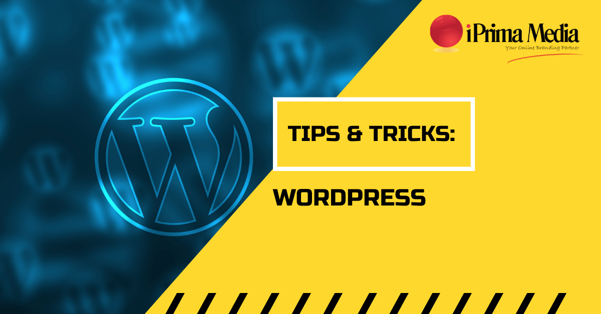 Tips and Tricks With Wordpress