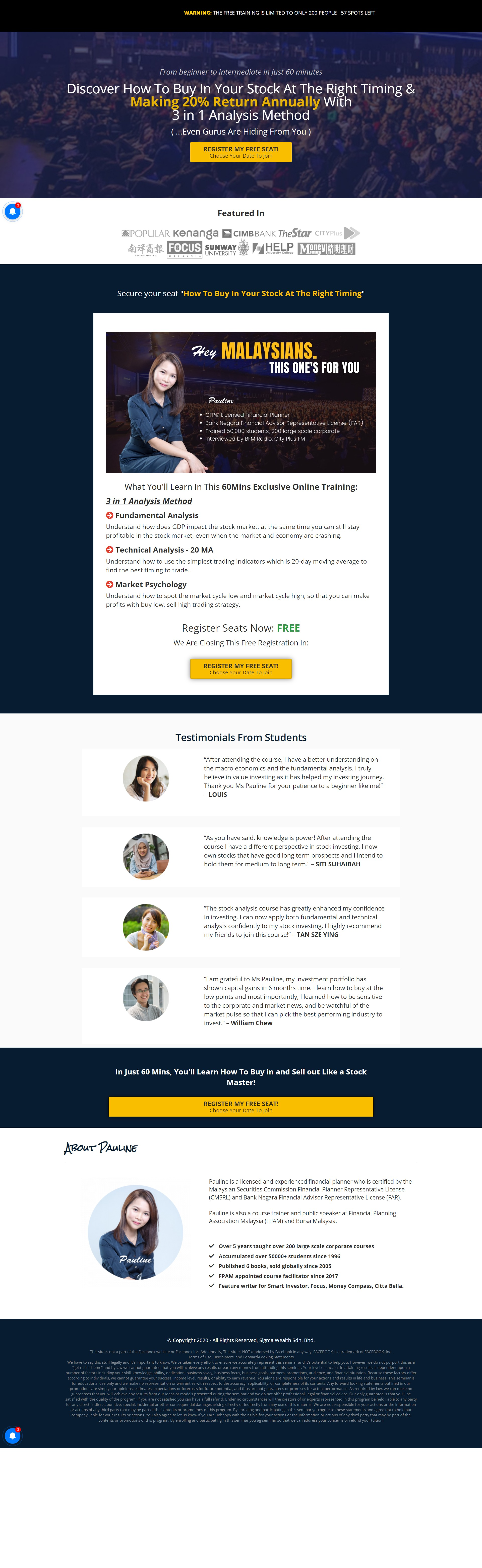 Iprima Media Landing Page Portfolio