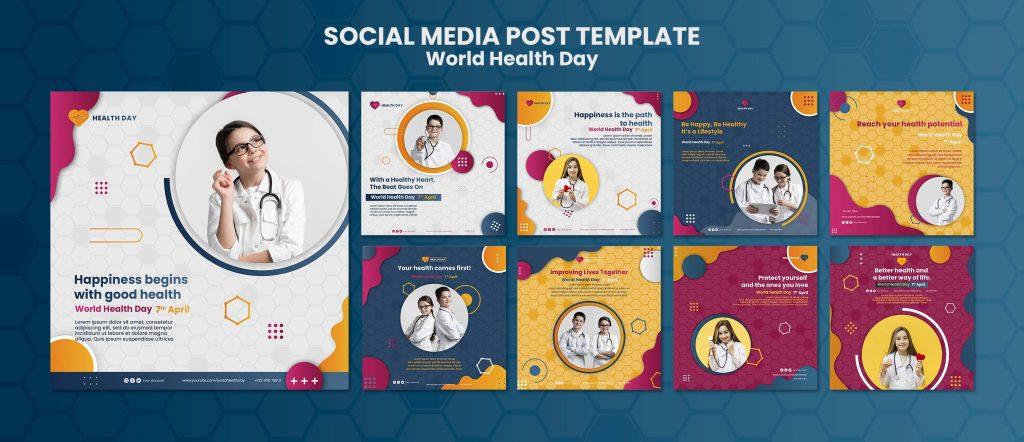 social media template