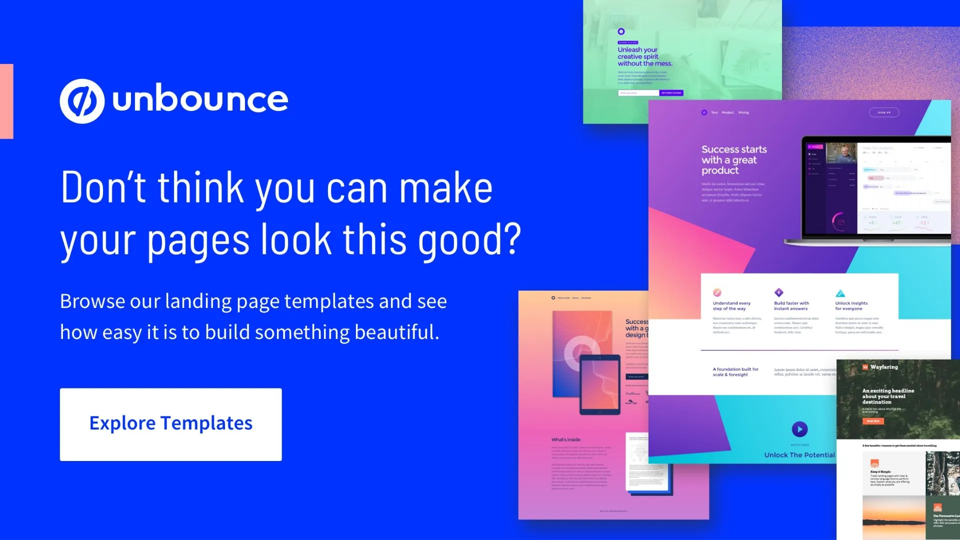 landing page