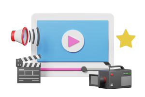 Video Production 3D Illustration Png File