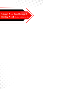 Claim 1-Year Free Domain &Amp; Hosting Now！ (3)