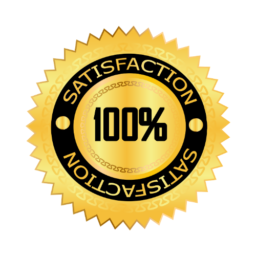 100% Satisfaction'S Badge For 30 Days Social Media Management