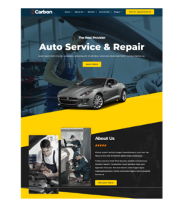 One Page Website Template 1
