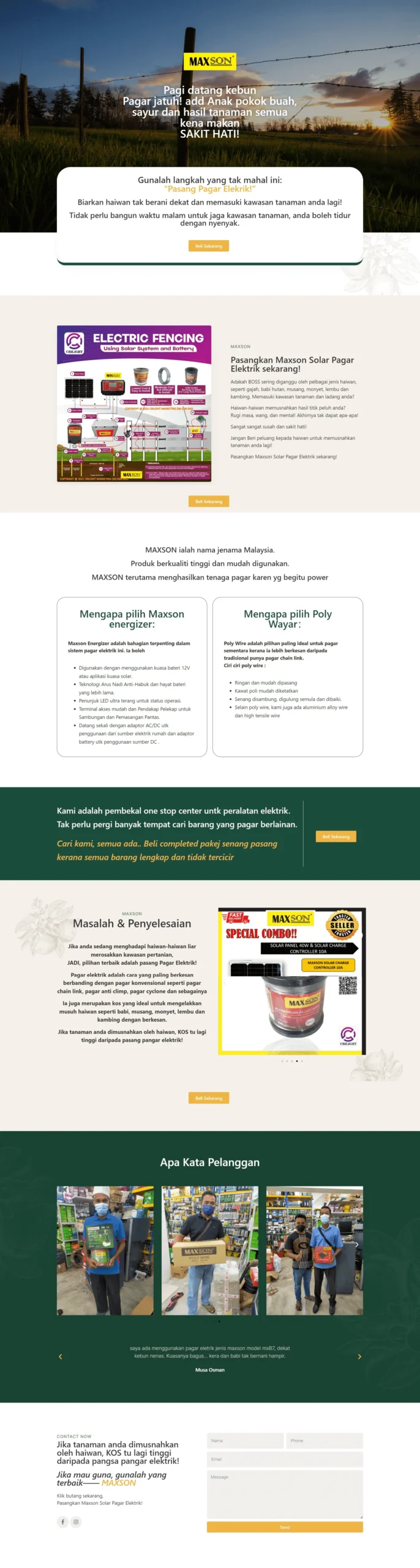 Landing Page