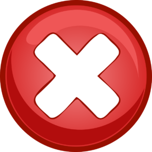 error, button, failure wrong metrics 
